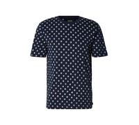 SCOTCH & SODA T-Shirt bleu foncé / blanc, Taille M