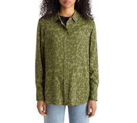 Scotch & Soda Viscose Printed Relaxed Fit Shirt Poetry Leopard Military Taille: 40 | Chemisiers Outlet | Femme |