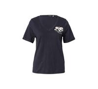SCOTCH & SODA T-shirt gris foncé / vert foncé / blanc, Taille XS