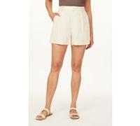Scotch & Soda Tailored Pleat Shorts White Cap Grey Taille: 30 | Shorts de Sport Outlet | Femme | Blanche