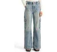Scotch & Soda The Deep Low Rise Loose Cargo Jeans -rolling Road Taille: W28L32 | Pantalons cargo Outlet | Femme |