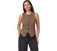 Scotch & Soda The Fitted Vest Leopard Print Taille: M | Vestes sans manches Outlet | Femme