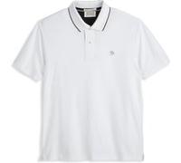 Scotch & Soda Tipped Polo Bright White Taille: M | Polos Outlet | Homme | Blanche