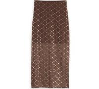 Scotch & Soda Tube Skirt With Embellishments Coffee Taille: S | Jupes Outlet | Femme | Marron
