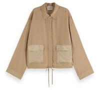 Scotch & Soda Utility Fluid Shirt Desert Sand Taille: 40 | Vestes Outlet | Femme | Marron