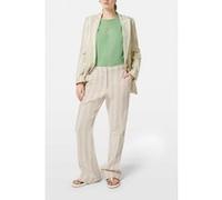 Scotch & Soda Violet Lurex Cotton Blend Pant Lurex Linen Stripe Taille: W27L32 | Pantalons droits Outlet | Femme | Blanche
