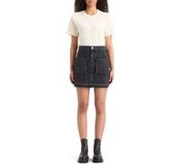 Scotch & Soda Washed Black Denim Mini Skirt With Cargo Pockets City Buzz Taille: S | Jupes en jeans Outlet | Femme | Le Noir