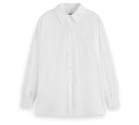 Scotch & Soda Women's Core Girlfriend Poplin Shirt, White, 6