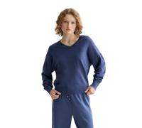 Scotch & Soda Women's Relaxed-Fit V-Neck Pullover Sweater, Oceana V479, L