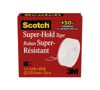 Scotch Super Hold Ruban adhésif super résistant transparent l.19 mm x L.25,4 m