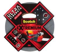 ScotchBlue Extremium Ultra - 1 Rouleau - noir - 25 m x 48 mm - Ruban Adhésif de Réparation pour Plastiques