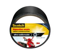 Scotch®Toile de Réparation Souple Noir 7,5m x 48mm
