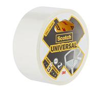 Scotch Toile de Réparation UNIVERSAL - Blanc, 1 Rouleau, 25 m x 48 mm - Ruban Adhésif, Usage Intérieur, Adhérence Forte, Durable, Imperméable, pour des Réparations de Longue Durée