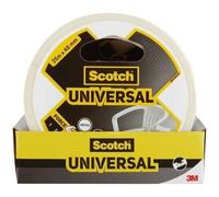Scotch Toile de Réparation UNIVERSAL - Blanc, 1 Rouleau, 25 m x 48 mm - Ruban Adhésif, Usage Intérieur, Adhérence Forte, Durable, Imperméable, pour des Réparations de Longue Durée