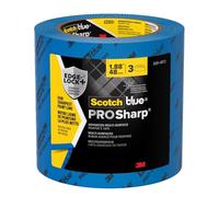 ScotchBlue PROSharp - Lot de 3 rouleaux de ruban adhésif de peintre bleu de 5,1 cm de large (4,8 cm x 48,4 m) pour protéger les surfaces et s'enlève facilement, ruban adhésif de verrouillage des bords