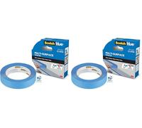 ScotchBlue Ruban de masquage multi-surfaces de qualité supérieure, 24 mm x 41 m, 1 rouleau/paquet - Ruban adhésif bleu Scotch pour peinture et décoration, intérieur et extérieur, adhère bien, 70%
