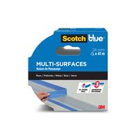 ScotchBlue Ruban de masquage Multi-surfaces 24 mm x 41 m - Intérieur/Extérieur, résistant aux UV