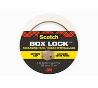 ScotchBox Lock Ruban d'emballage - 1 Rouleau, 48 mm x 50 m - Ruban d'expédition et d'emballage solide