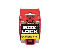 ScotchBox Lock Ruban d'emballage - 1 Rouleau avec Dévidoir, 48 mm x 20,3 m - Ruban d'expédition et d'emballage solide