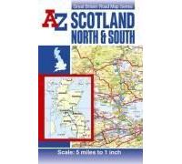 Scotland A-Z Road Map (Reversible)