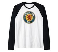 Scotland Alba Autocollant de Voyage Vintage Motif chardons Lion Manche Raglan
