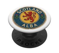 Scotland Alba Autocollant de Voyage Vintage Motif chardons Lion PopSockets PopGrip Adhésif