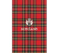 Scotland: Carnet de notes Notebook, Écosse, Motif Tartan ligné, A5