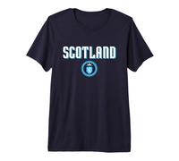 Scotland Crest Gifts: Scottish Rampant Lion T-Shirt Haut de Gamme