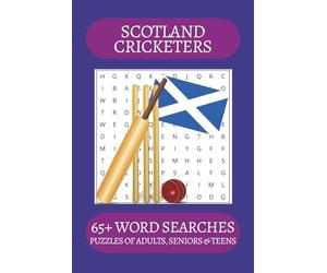 Scotland Cricketers Word Search Puzzle Book: Word Searches with Easy to Read Print about Scottish Cricketers, Cricket, European Cricket and more | 6x9 ... . Gift for Vacations, Holiday and Free Times