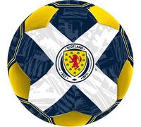 Scotland FA - Mini-ballon de foot souple avec écusson RD3929 (4) (jaune/blanc/bleu foncé)