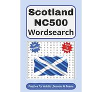Scotland NC500 Word Search Puzzle Book: Word Searches with Easy to Read Print about NC500, Road Trip, Scotland, Holiday and More | 6xx9 Inches, ... Holidays , Scotland Road Trip, and Free Time