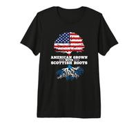 Scotland Roots American Grown Scottish Roots T-Shirt Haut de Gamme