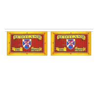 Scotland The Brave Guirlande de fanions en polyester 9 m FlagSuperstore