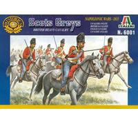 Scots Greys British Heavycavalry Napoléonienne Wars 1815 Plastique Kit 1:72