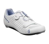 Scott Chaussures de route Road Comp BOA Femme – Blanc mat/Bleu clair – Taille 38