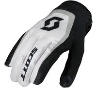 Scott 350 Dirt Gants de motocross, noir-blanc, taille 2XL pour homme