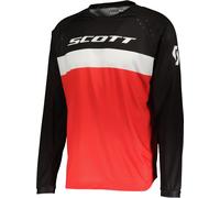Scott 350 Evo Swap Maillot de motocross, Rouge/Noir, Taille S