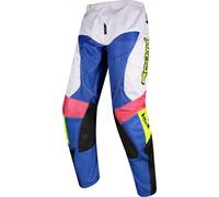 Scott 350 Race Evo Pantalon de motocross, blanc-bleu, taille 28 pour homme