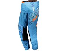 Scott 350 Race Pantalon de Motocross Kids 2018, bleu/orange, Taille 26