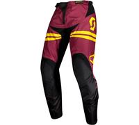 Scott 350 S20 Race, pantalon séquestre textile 28 Rouge Foncé/Jaune Rouge Foncé/Jaune