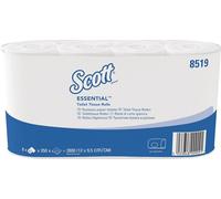 SCOTT 350 Toilet-Tissue 2 plis blanc pur 8x350fl.