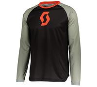 Scott 350 Track Evo Maillot de motocross (Black/Grey/Orange,M)