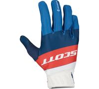 Scott 450 Angled 2023 Gants de motocross, rouge-bleu, taille 2XL pour homme