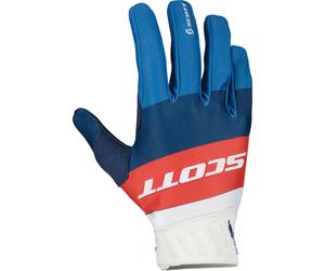 Scott 450 Angled 2023 Gants de motocross, rouge-bleu, taille 2XL pour homme