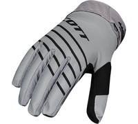 Scott 450 Angled Gants de Motocross, noir-gris, taille S pour homme