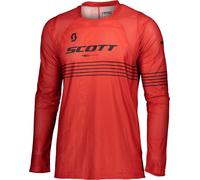 Scott 450 Angled Light Maillot motocross, noir-rouge, taille S pour homme