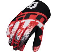 Scott 450 Noise Gants Motocross, noir-rouge, taille S pour homme