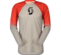 Scott 450 Podium 2023 Maillot de motocross, Gris/Rouge, Taille XL