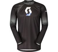 Scott 450 Podium 2023 Maillot de motocross, noir-gris, taille 2XL pour homme