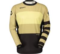 Scott 450 X-Plore Swap Maillot de motocross, noir-beige, taille XL pour homme